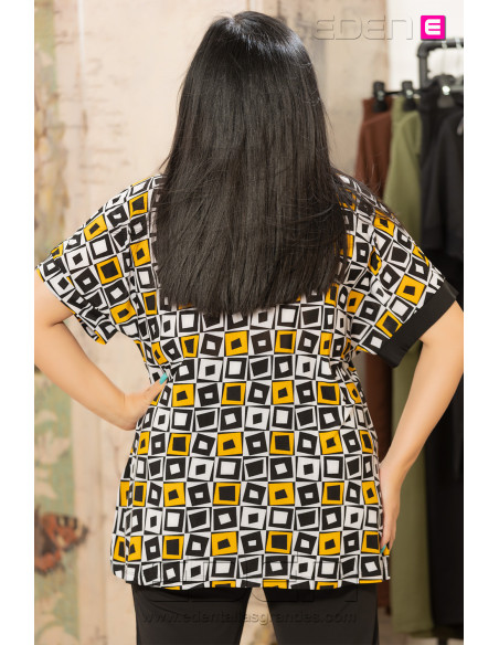 Camiseta Contraste Geometrica Velika - Imagen 3