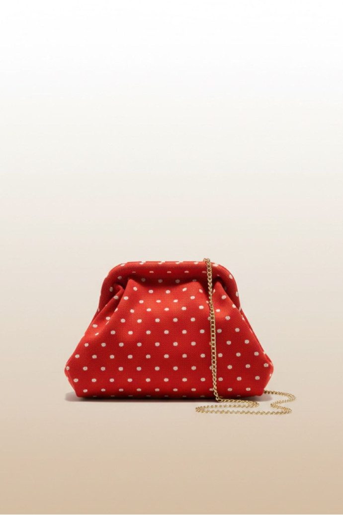 Bolso Cluth Moda Lunaritos Rojo - Imagen 1