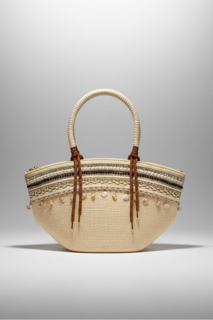 Bolso Estrella de Mar Beige - Imagen 1