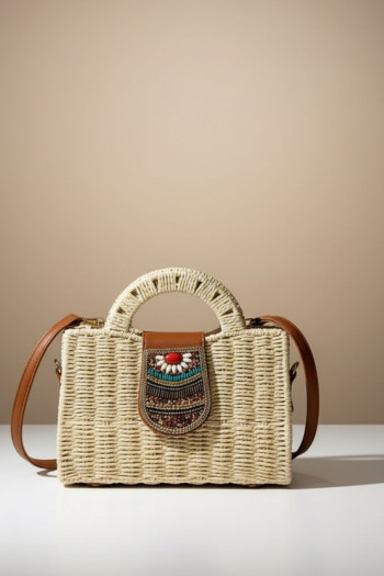 Bolso Etnico Beige - Imagen 1