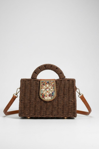Bolso Etnico Marrón - Imagen 1