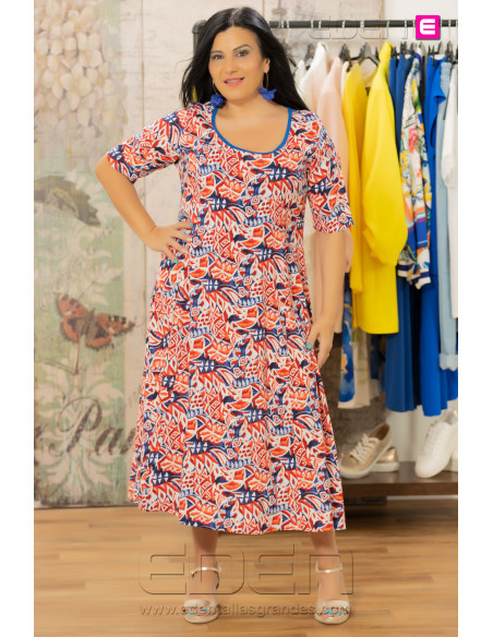 Vestido Marga Marino Isabel G - Imagen 1