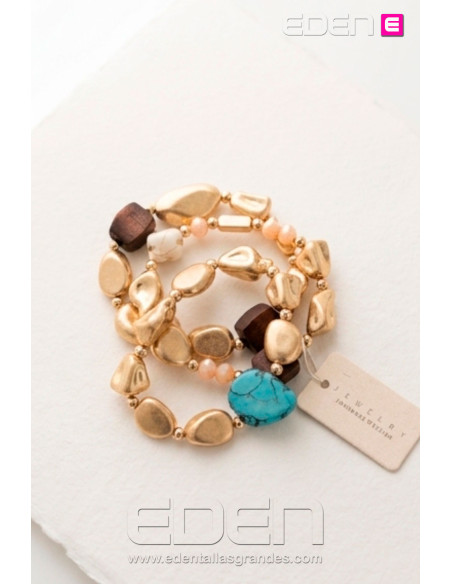 Juego 3 pulseras Ciel Bijoux - Imagen 2