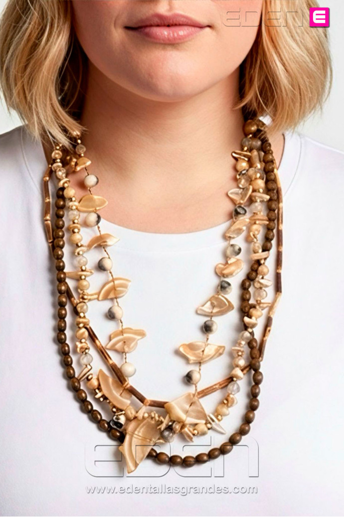 Collar Conchas Porto Bello - Imagen 1