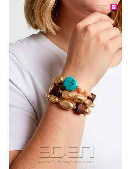 Juego 3 pulseras Ciel Bijoux - Imagen 1