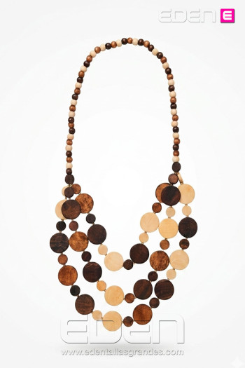 Collar Largo Evano Marfil - Imagen 1