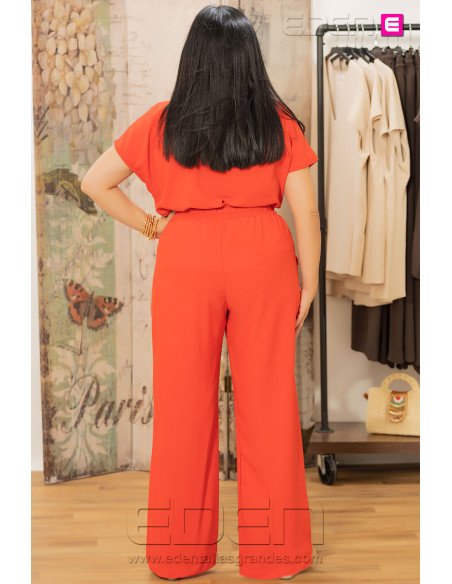 Pantalón Satin Rubí Flow Indra - Imagen 3