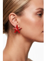Pendientes Estrella De Mar Rojo