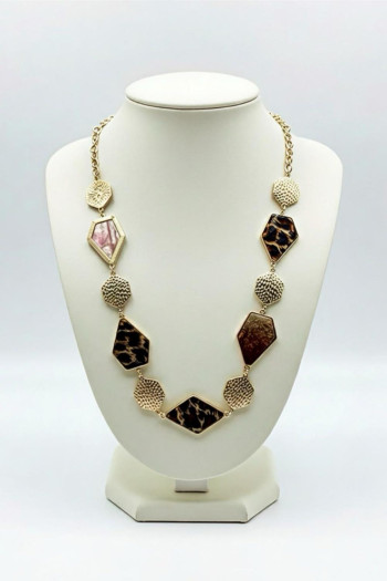 Collar espejo leopardo - Imagen 1