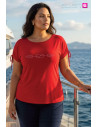 Camiseta Ceuta Rojo Con Alma