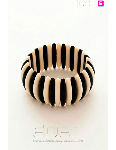 Pulsera Elástica Mármol Rojo - Imagen 1