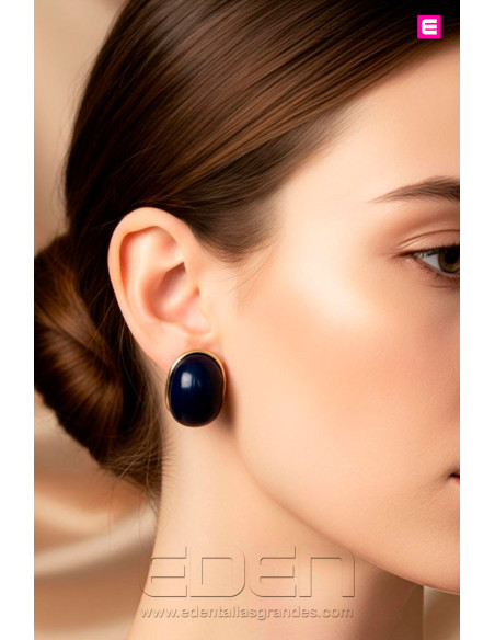 Pendientes Noche Profunda Marino - Imagen 1