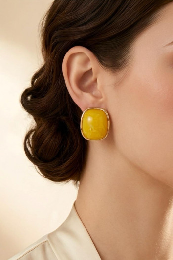 Pendientes Kolina Amarillo - Imagen 1