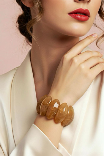 Pulsera Elástica Mármol Toffe Lux - Imagen 1