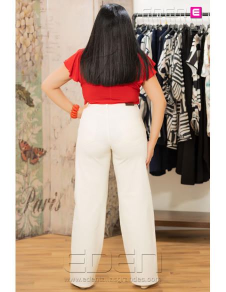 Tejano Carwilly Wide Hv Ecru Only - Imagen 3