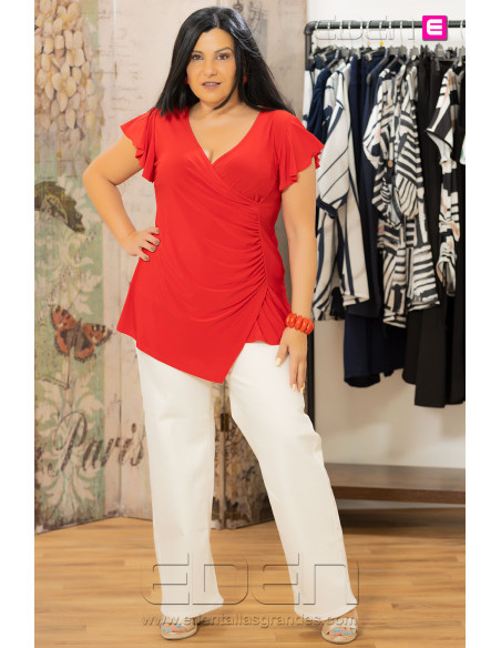 Tejano Carwilly Wide Hv Ecru Only - Imagen 1
