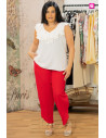 Pantalón Lino Rojo Velika