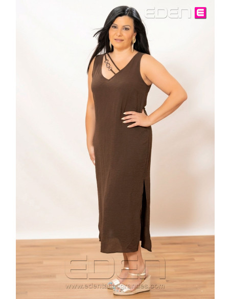 Vestido Grecia Bronce Con Alma - Imagen 1