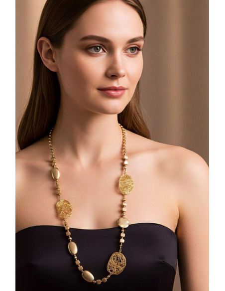 Collar Venecia Dorado - Imagen 1
