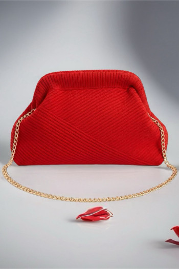 Bolso Cluth Moda Rojo - Imagen 1