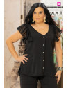 Top Talaia Negro Con Alma