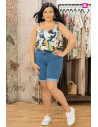 Bermuda Tejana Carthunder Medium Blue Only