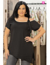 Camiseta Gijón Negro Con Alma