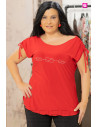 Camiseta Ceuta Rojo Con Alma