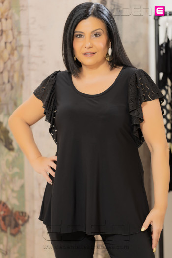 Camiseta Canarias Batista Negro Con Alma - Imagen 1