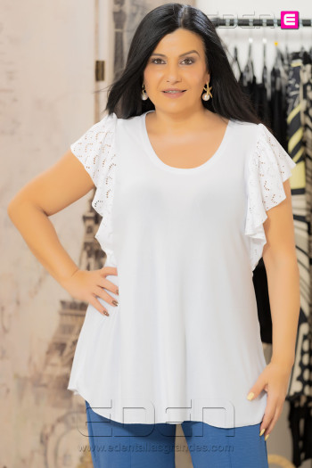 Camiseta Canarias Batista Blanco Con Alma - Imagen 1