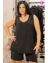 Top Madroños Negro Velika