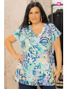 Camisola Abambulada Safari Blue Indra