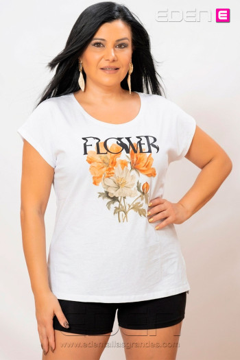 Camiseta Flower Anvito - Imagen 1