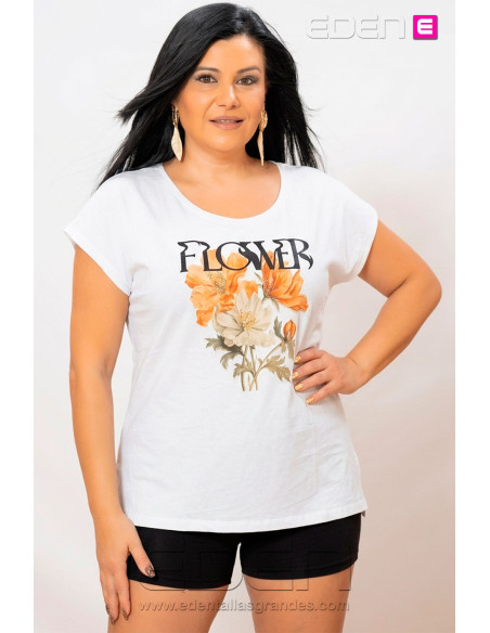 Camiseta Flower Anvito - Imagen 1
