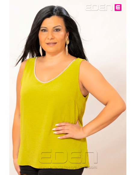 Top Salma Perlas Lima Anvito - Imagen 1