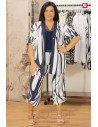 Pantalón Capri Italia Olas de Genova Con Alma