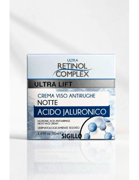 Crema facial noche con Acido Hialurónico - Imagen 2