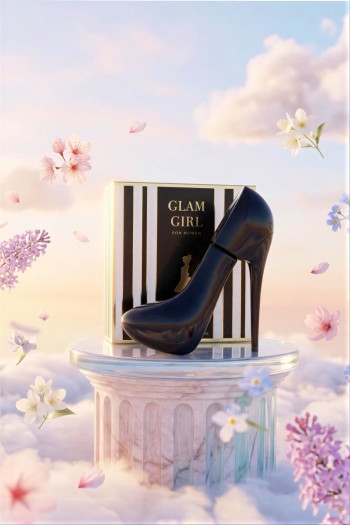 Perfume Glam Girl Tacon Negro - Imagen 1
