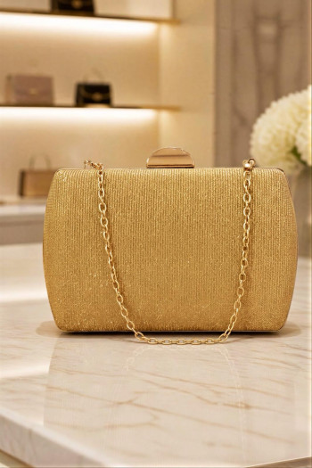 Bolso Clutch Dorado - Imagen 1