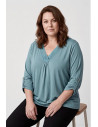 Camiseta lencera Evasé Verde Valeria Milano