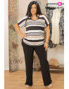 Pantalón Burgos Negro Con Alma