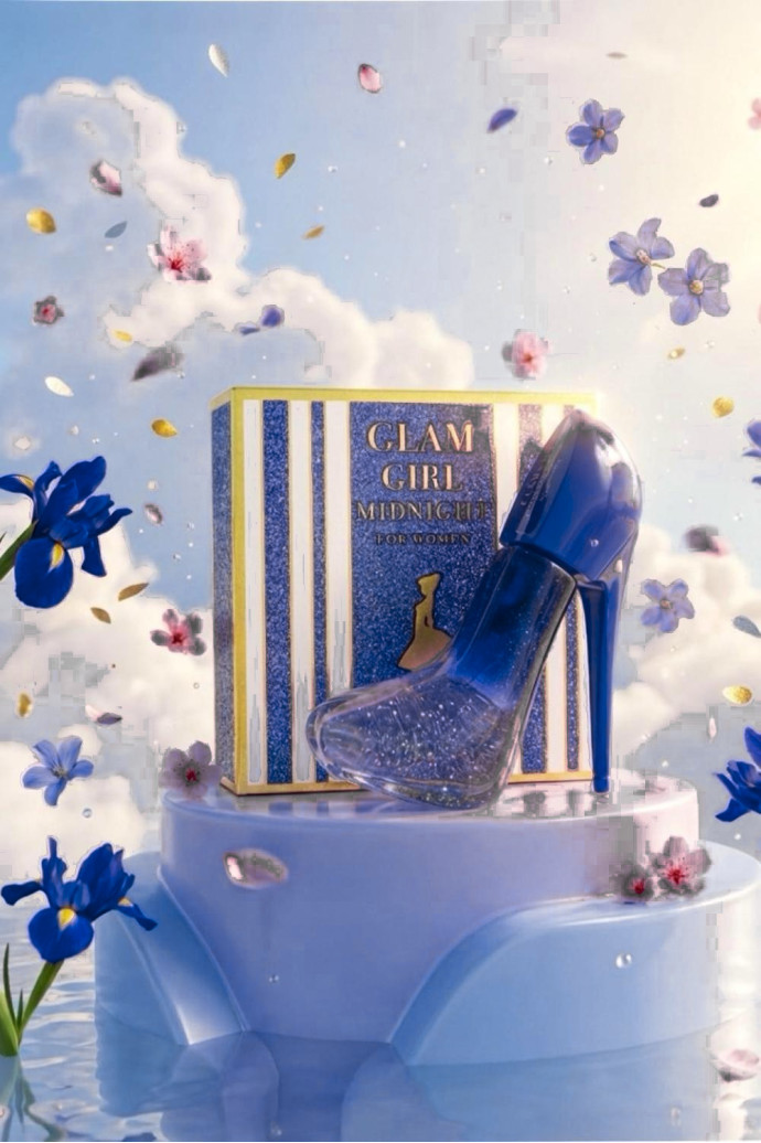 Perfume Glam Girl Tacon Azul - Imagen 1