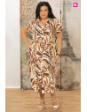 Vestido Camisero Formentera Bronce Indra