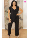 Pantalon danae negro punto bolsillos con alma