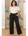 Pantalón Modal Negro Indra