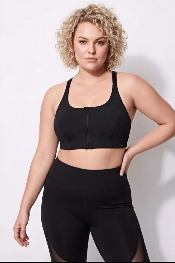 Onpjana-3 Zip Sports Bra - Imagen 1
