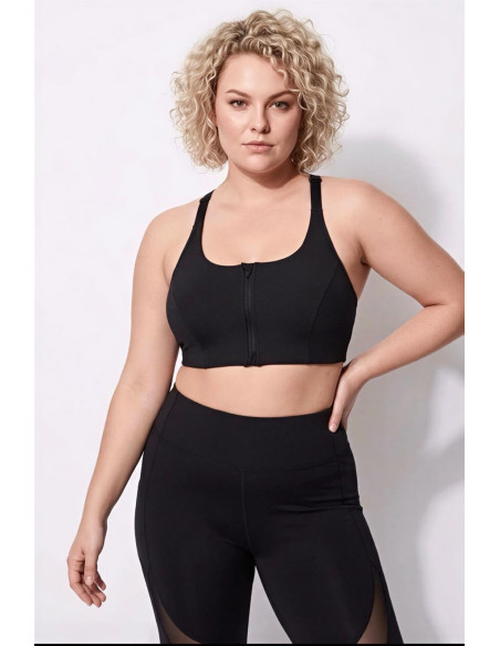 Onpjana-3 Zip Sports Bra - Imagen 1