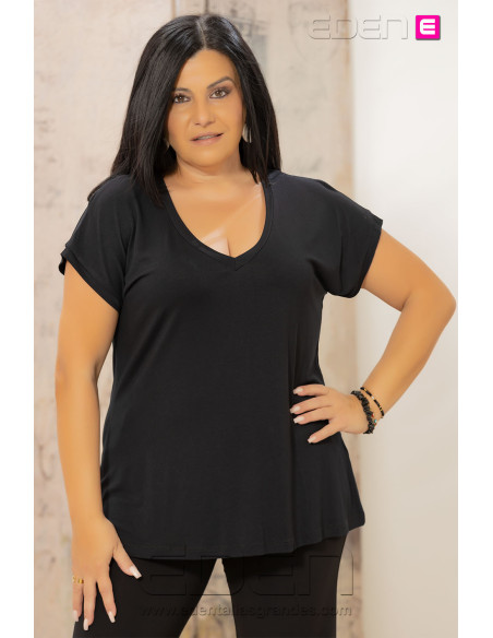Camiseta Azabache Indra - Imagen 1