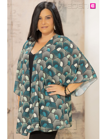 Kimono Sol Turquesa Indra - Imagen 2