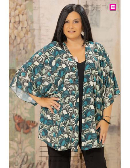 Kimono Sol Turquesa Indra - Imagen 1